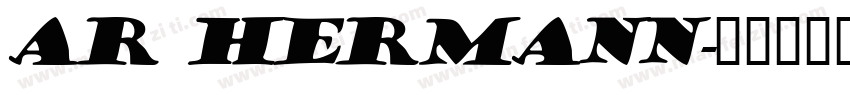 AR HERMANN字体转换